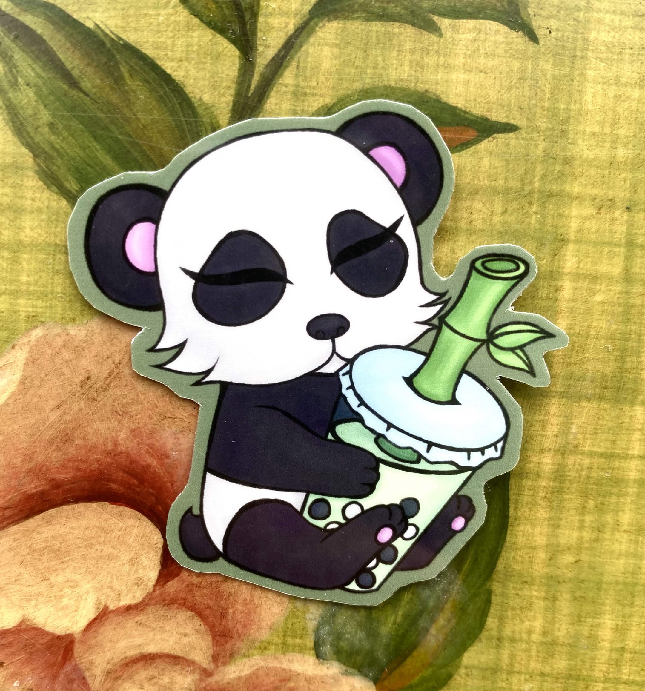 PandaBobaSticker